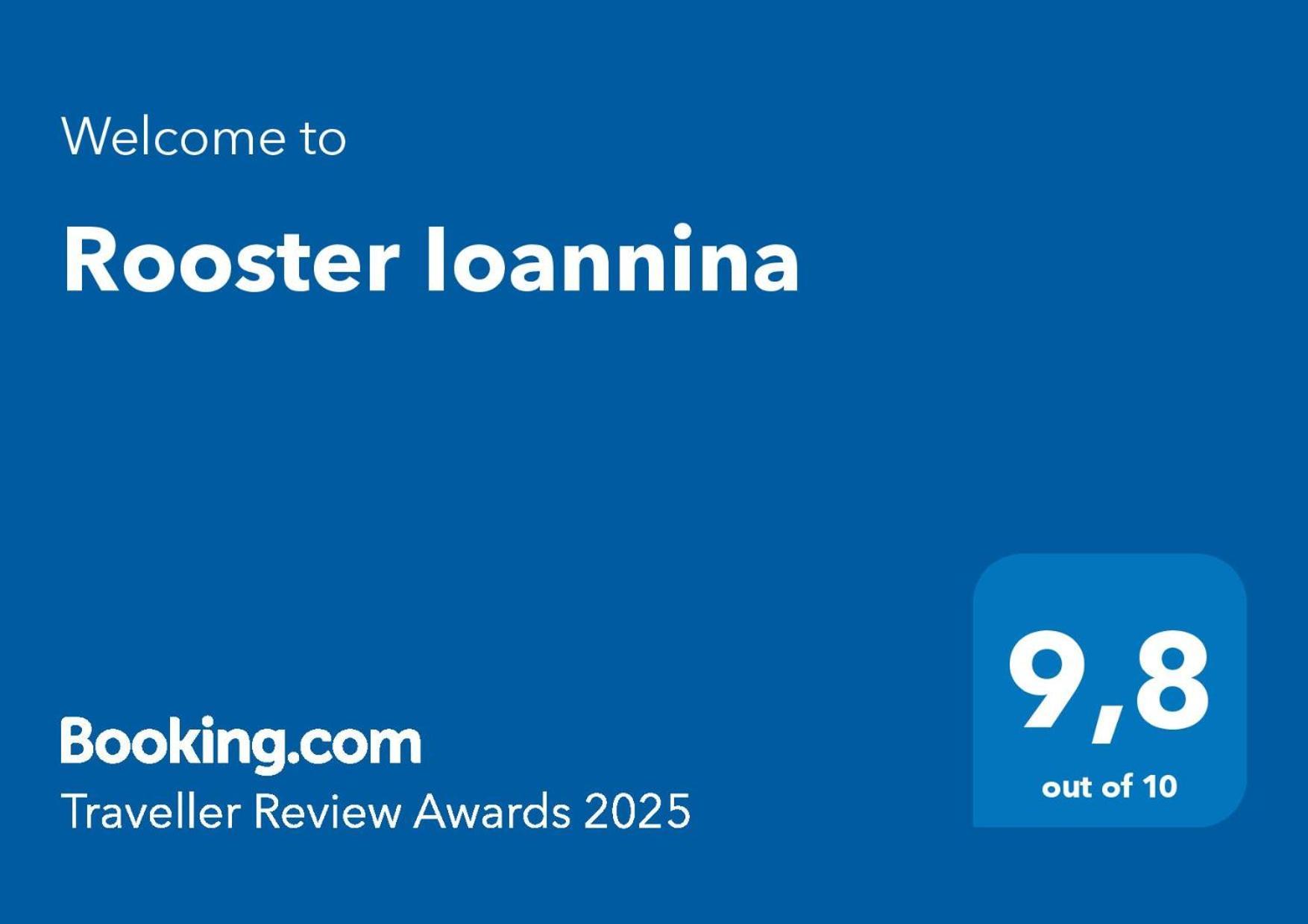 Rooster Ioannina Apartamento Exterior foto